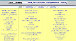 Desktop Screenshot of emstrackinglinks.com